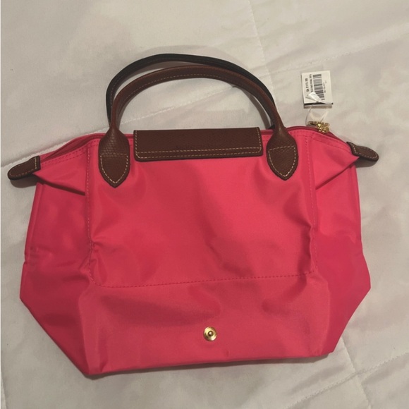 Pink Le Pliage Longchamp bag, small - Picture 2 of 2